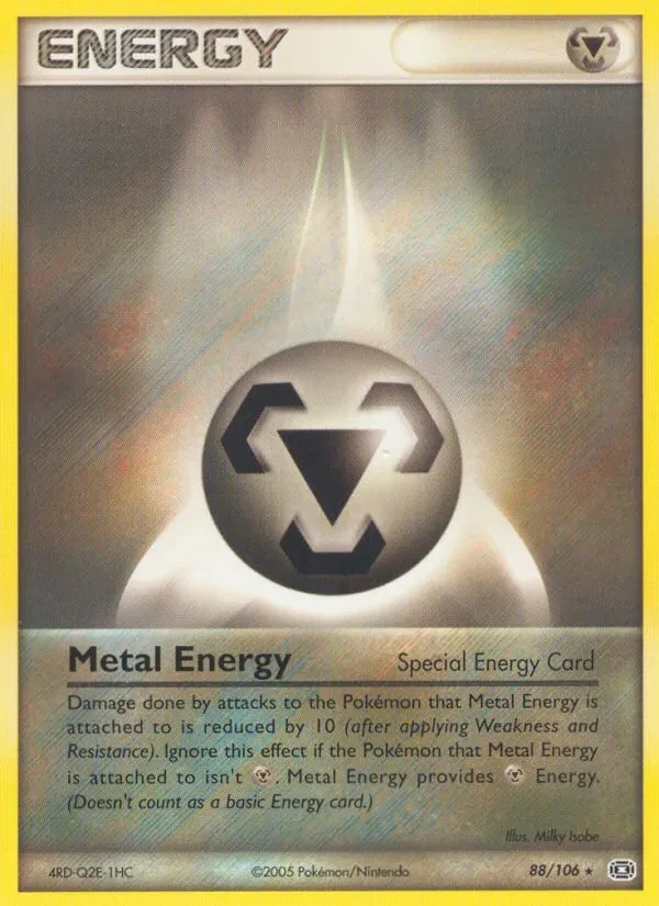 Metal Energy 88/106 Emerald Pokémon card