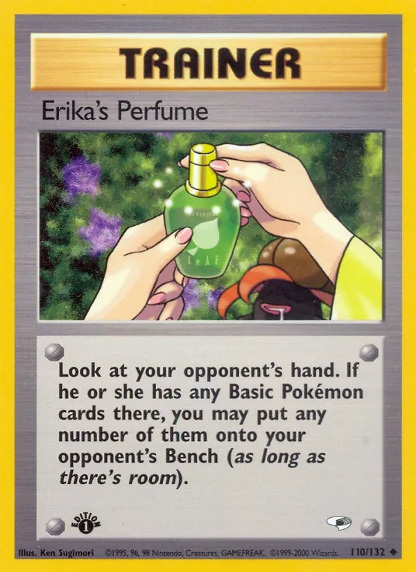 Erika's Perfume 110/132 Gym Heroes Pokémon card