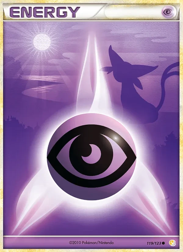 Carte Pokémon Psychic Energy 119/123 HeartGold SoulSilver