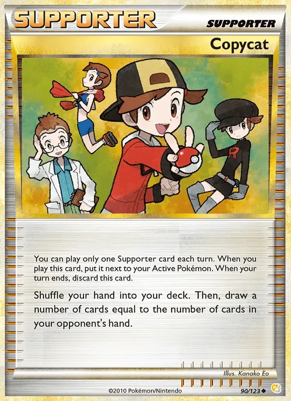 Copycat 90/123 HeartGold SoulSilver Pokémon card