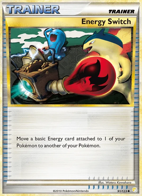 Energy Switch 91/123 HeartGold SoulSilver Pokémon card