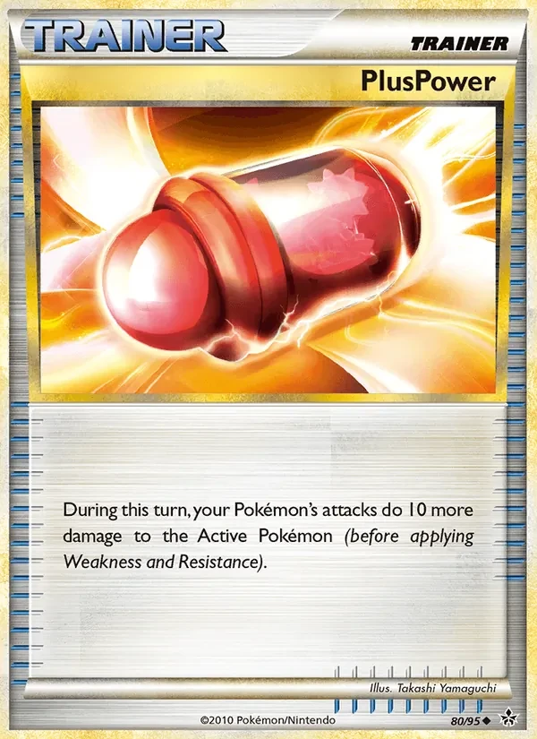 PlusPower 80/95 Unleashed Pokémon card