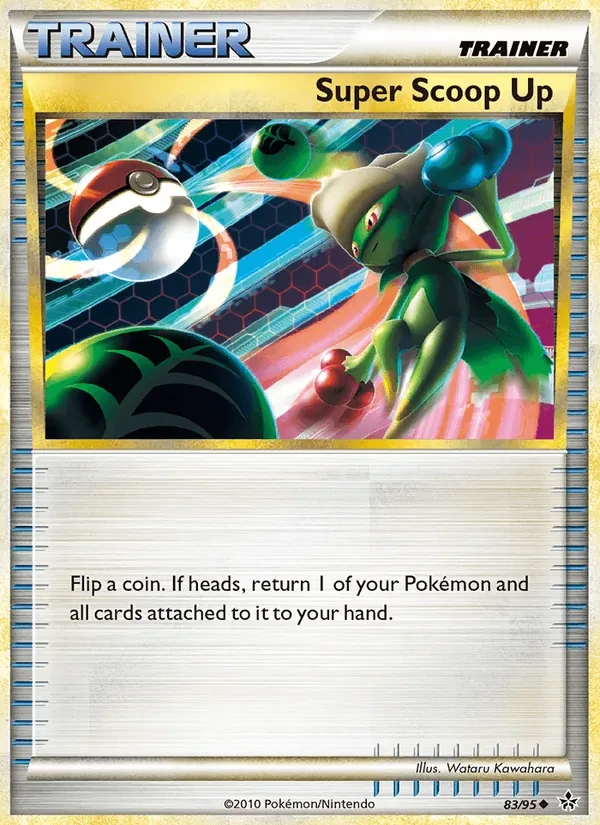 Super Scoop Up 83/95 Unleashed Pokémon Karte