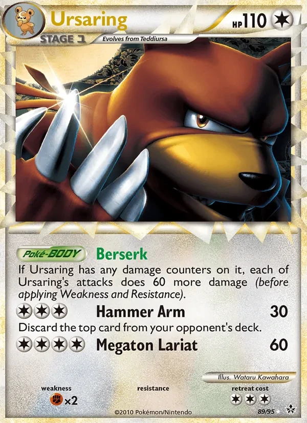 Carte Pokémon Ursaring 89/95 Unleashed