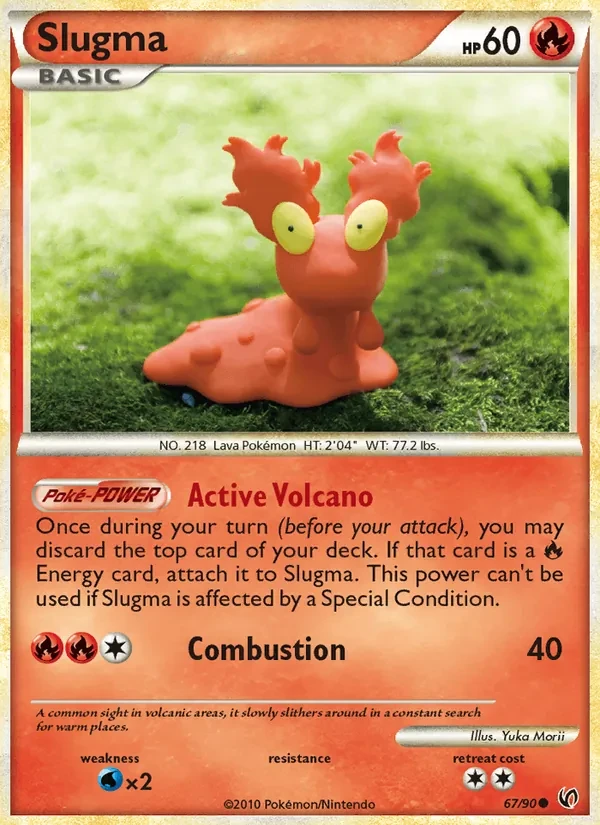 Carte Pokémon Slugma 67/90 Undaunted