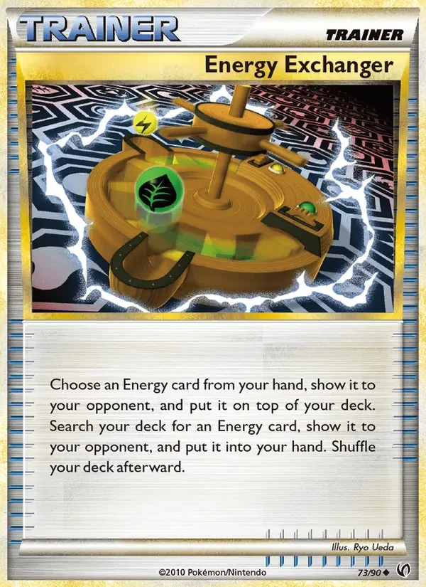 Energy Exchanger 73/90 Undaunted Pokémon card