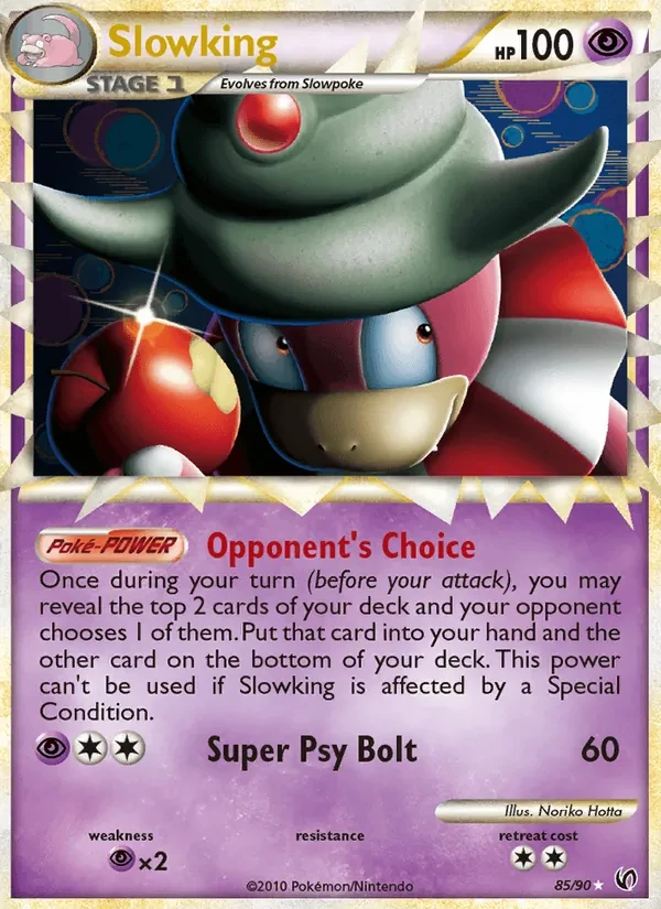 Slowking 85/90 Undaunted Pokémon card