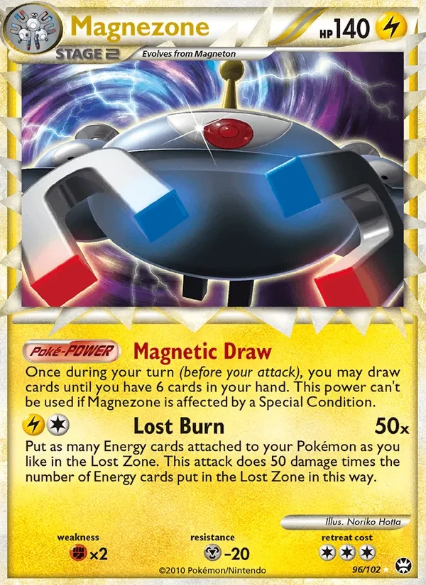 Magnezone 96/102 Triumphant Pokémon card