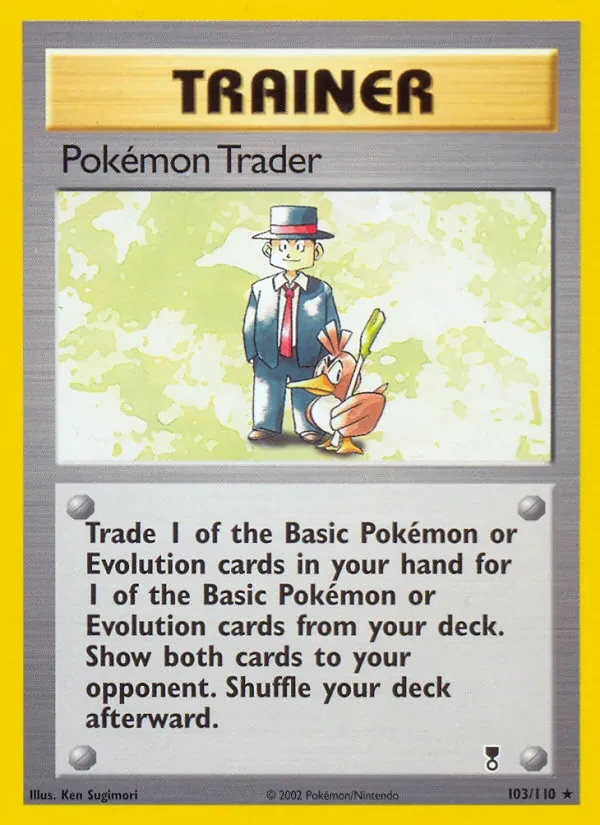 Pokémon Trader 103/110 Legendary Collection Pokémon card