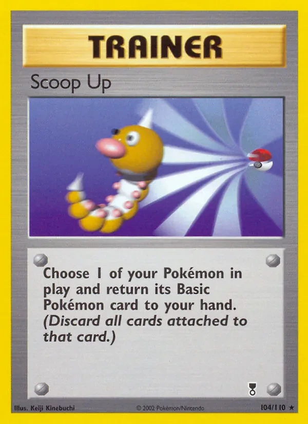 Scoop Up 104/110 Legendary Collection Pokémon card