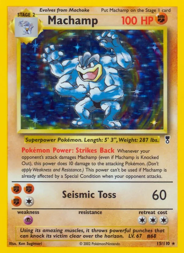 Machamp 15/110 Legendary Collection Pokémon Karte