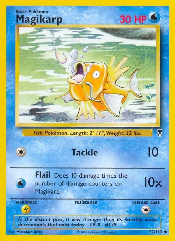 Magikarp 52/110 Legendary Collection Pokémon card