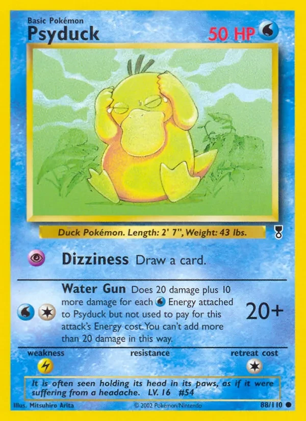 Psyduck 88/110 Legendary Collection Pokémon card