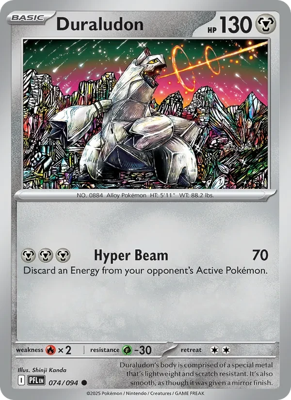 Duraludon 074/94 Phantasmal Flames Pokémon card