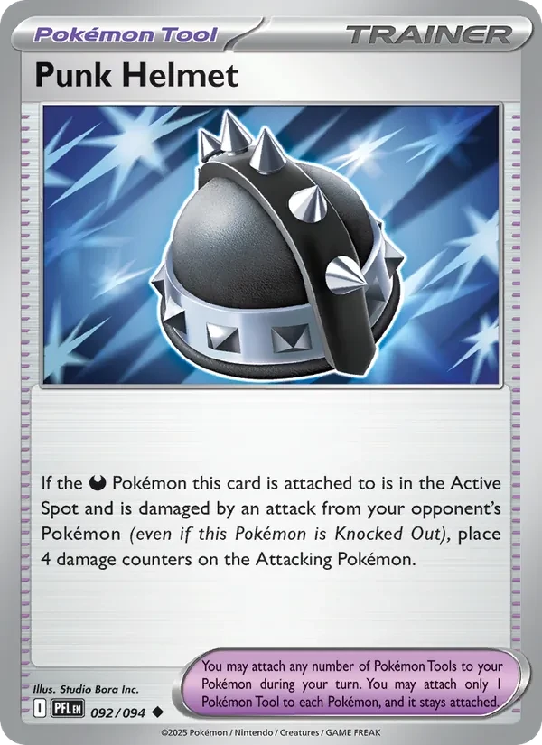 Punk Helmet 092/94 Phantasmal Flames Pokémon card