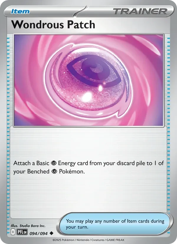 Wondrous Patch 094/94 Phantasmal Flames Pokémon card