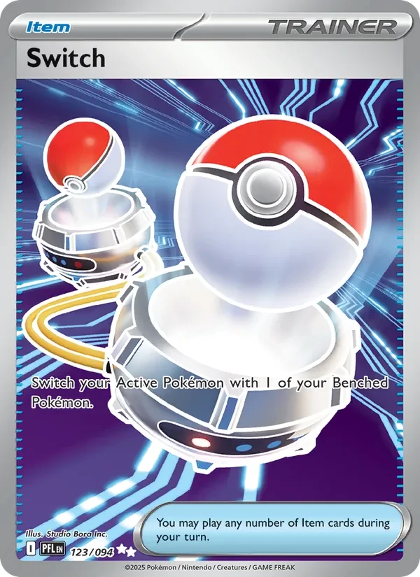 Switch 123/94 Phantasmal Flames Pokémon card