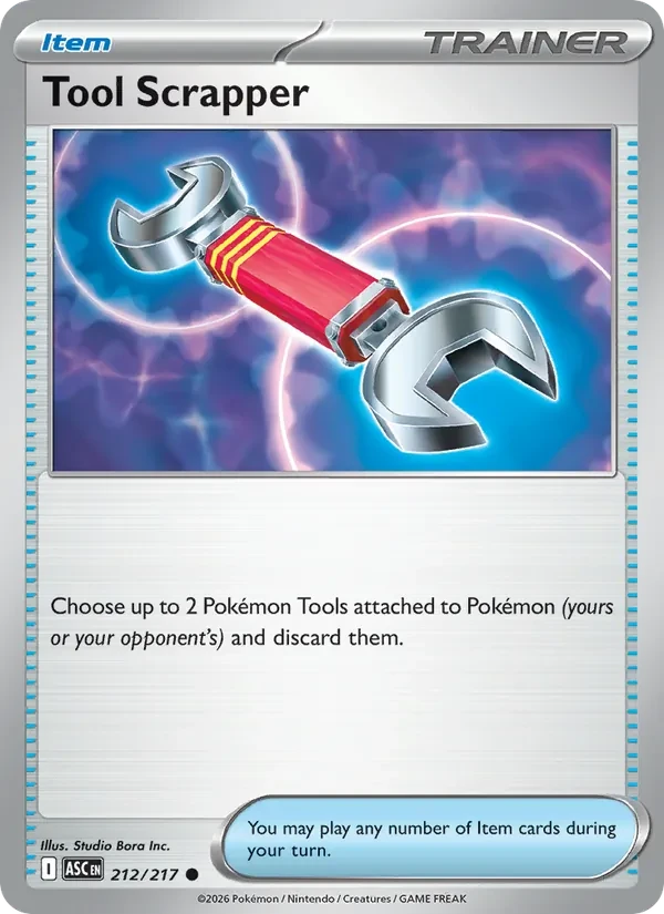 Tool Scrapper 212/217 Ascended Heroes Pokémon card