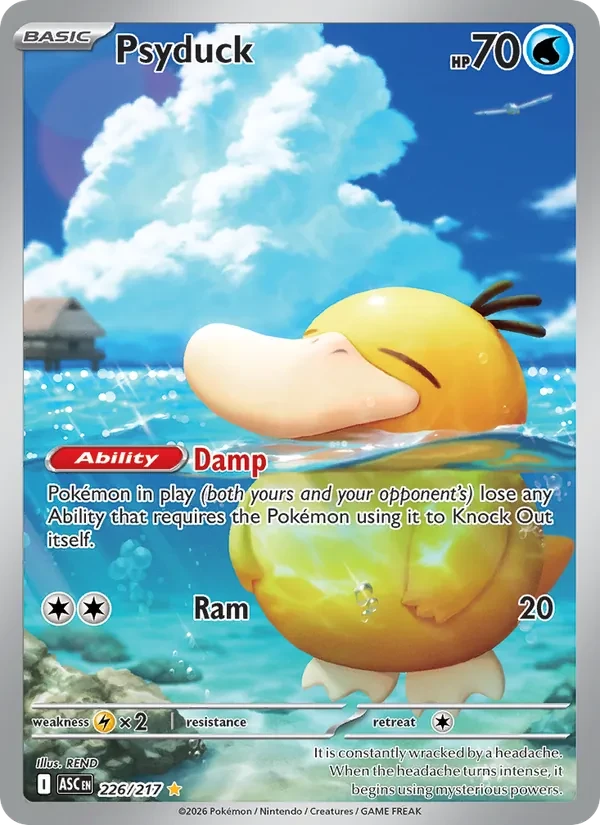 Psyduck 226/217 Ascended Heroes Pokémon card