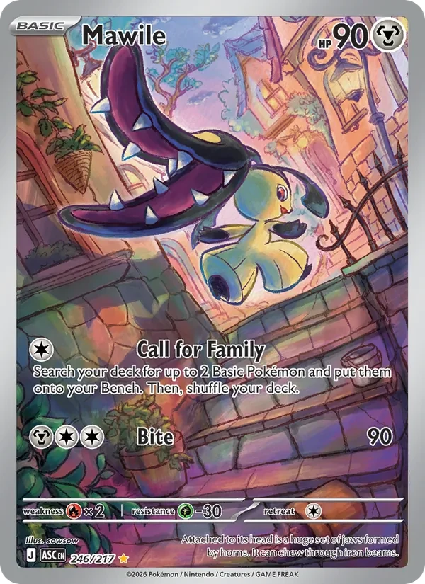 Mawile 246/217 Ascended Heroes Pokémon card