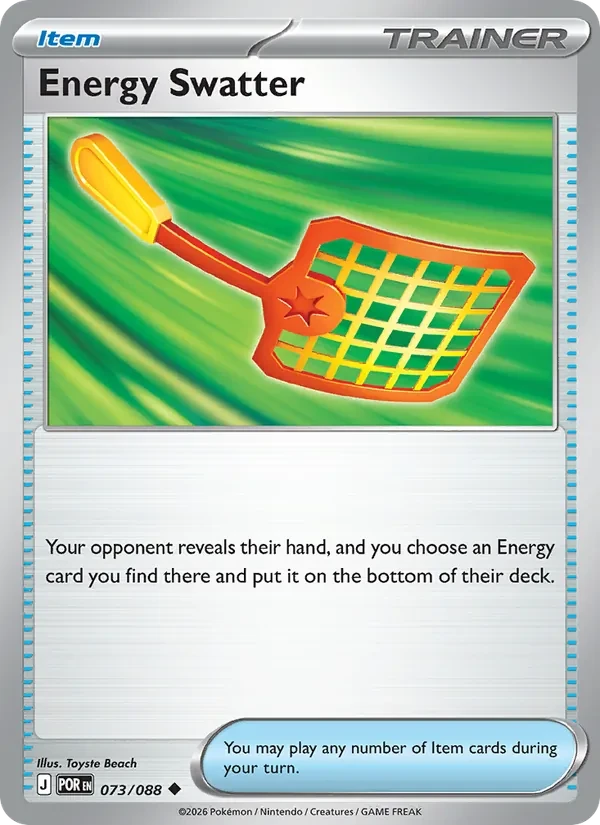 Energy Swatter 073/88 Perfect Order Pokémon card