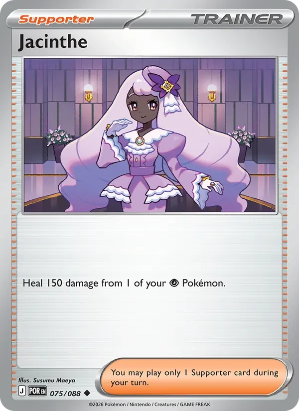 Jacinthe 075/88 Perfect Order Pokémon card