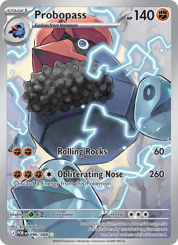 Probopass 096/88 Perfect Order Pokémon card