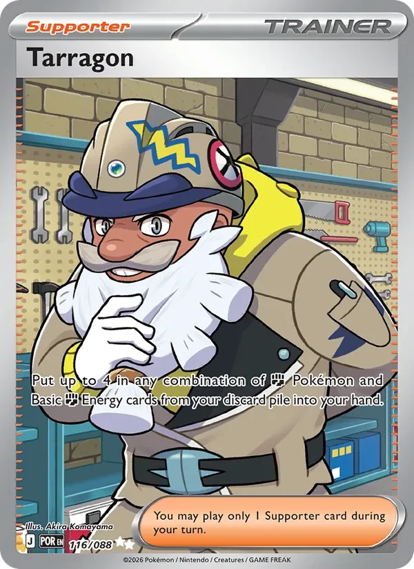 Tarragon 116/88 Perfect Order Pokémon card