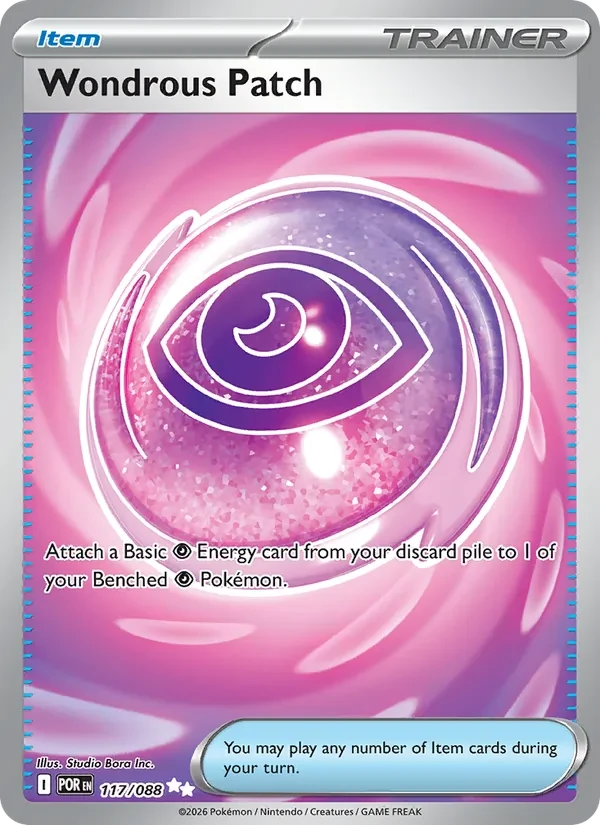Wondrous Patch 117/88 Perfect Order Pokémon card