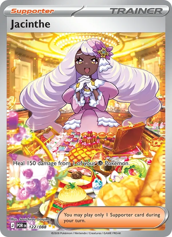 Jacinthe 122/88 Perfect Order Pokémon card