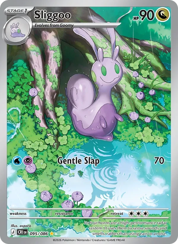 Sliggoo 095/86 Chaos Rising Pokémon card
