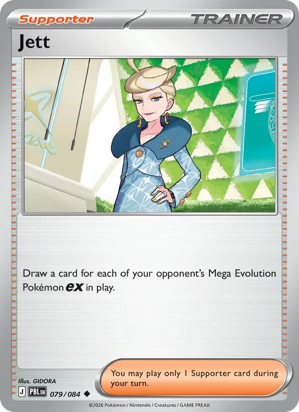 Jett 079/84 Pitch Black Pokémon card