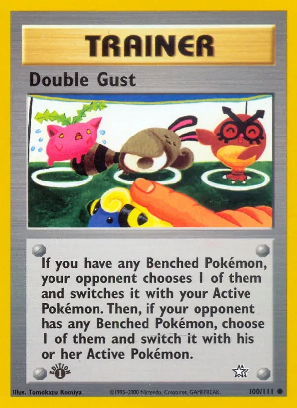 Double Gust 100/111 Neo Genesis Pokémon card
