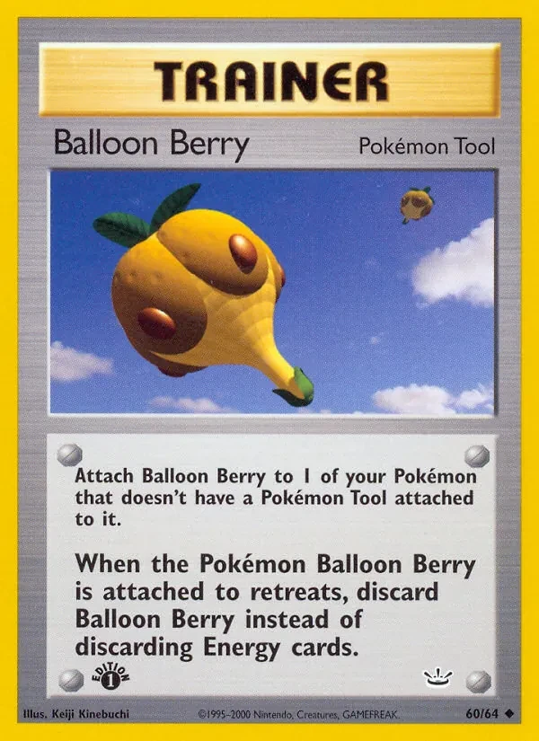 Balloon Berry 60/64 Neo Revelation Pokémon Karte
