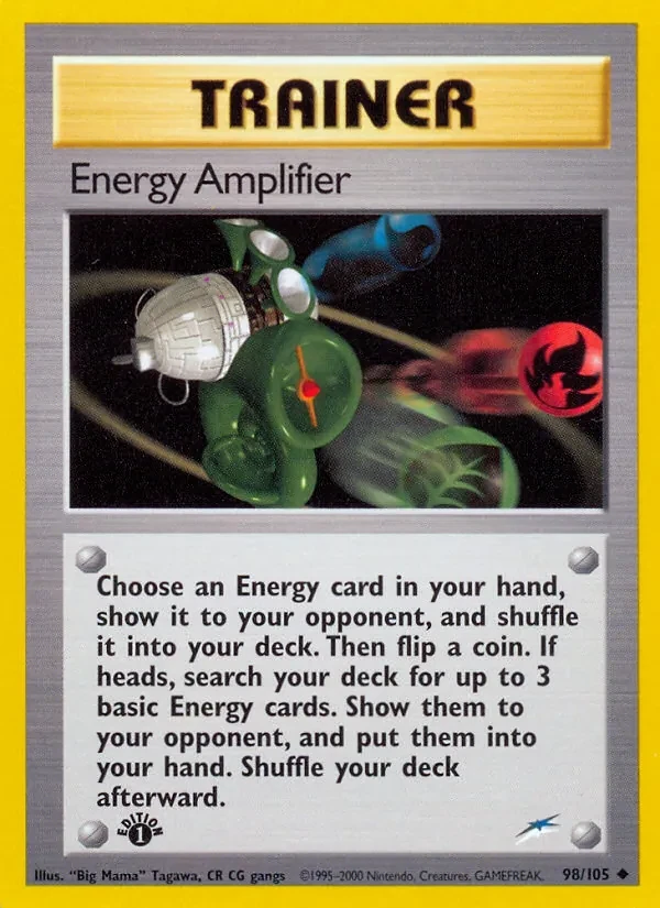 Energy Amplifier 98/105 Neo Destiny Pokémon card