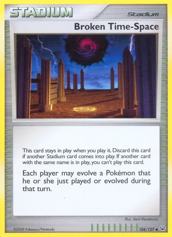 Broken Time-Space 104/127 Platinum Pokémon card