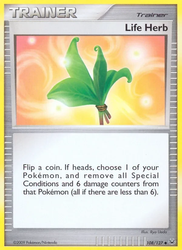Life Herb 108/127 Platinum Pokémon card