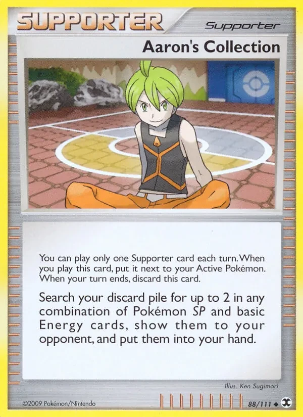 Aaron's Collection 88/111 Rising Rivals Pokémon card