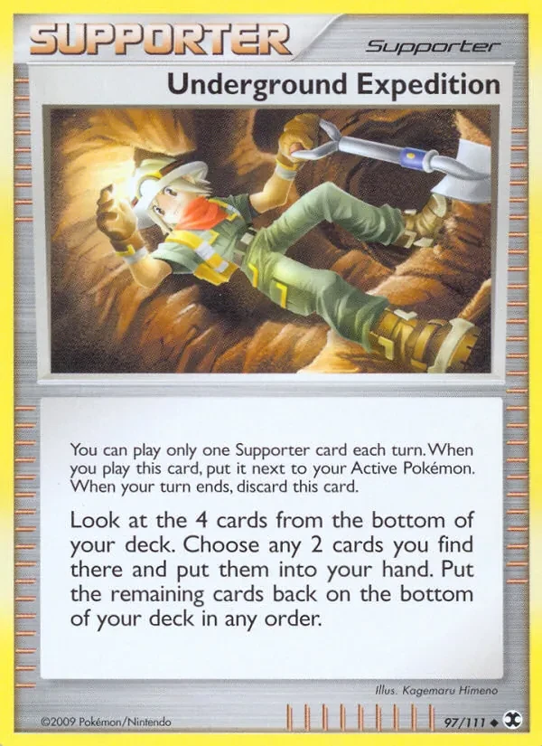 Underground Expedition 97/111 Rising Rivals Pokémon Karte