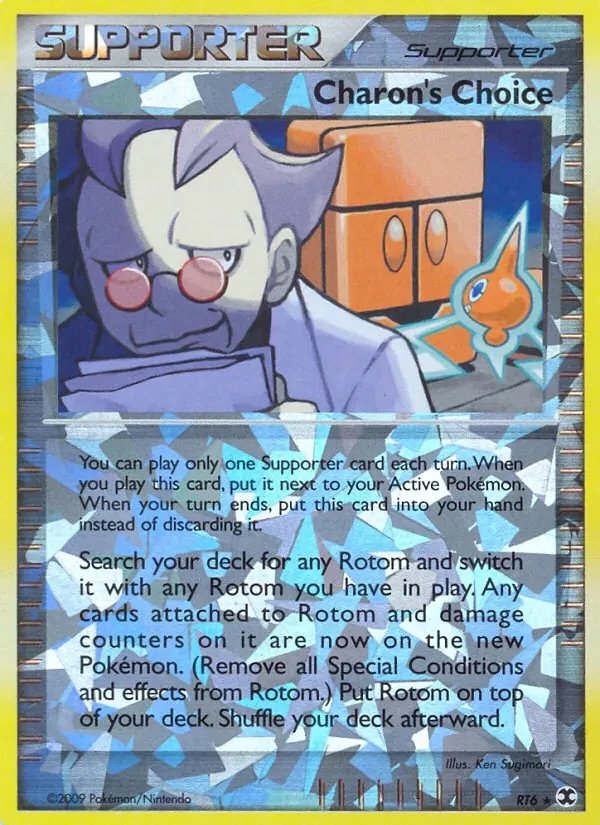 Charon's Choice RT6 Rising Rivals Pokémon card