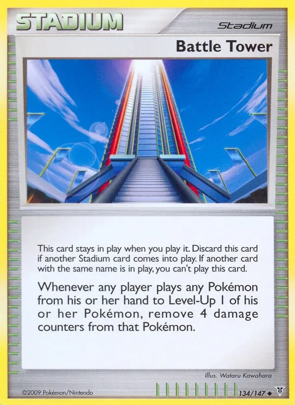 Battle Tower 134/147 Supreme Victors Pokémon card