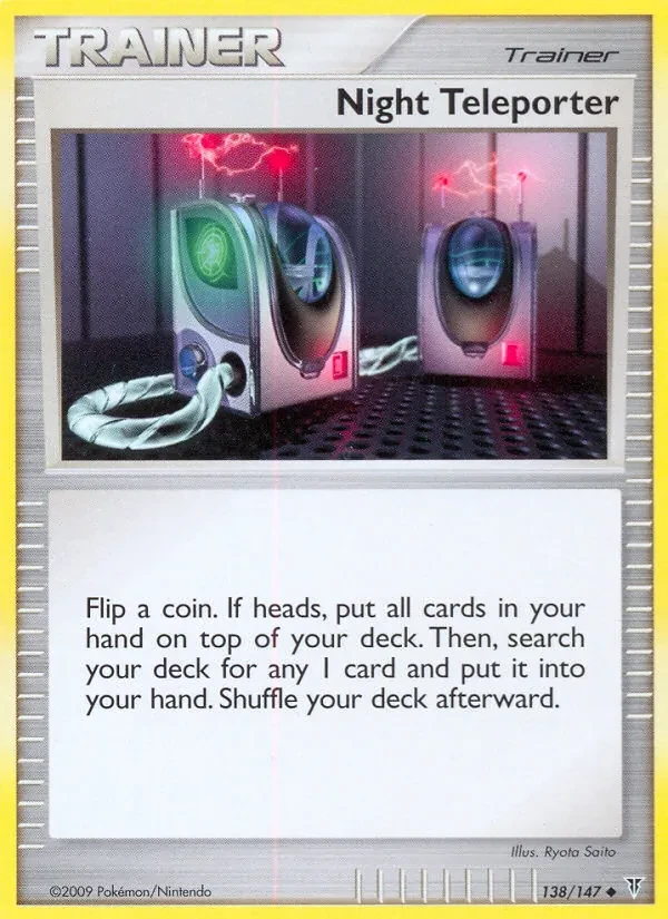 Night Teleporter 138/147 Supreme Victors Pokémon card