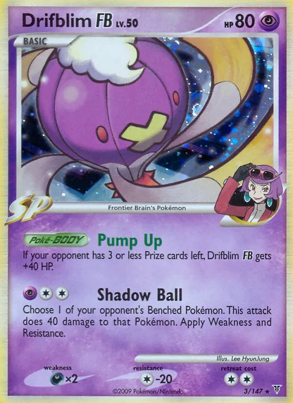Drifblim FB 3/147 Supreme Victors Pokémon card