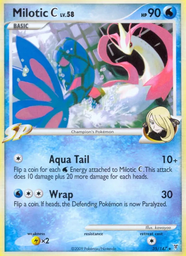 Milotic C 35/147 Supreme Victors Pokémon card