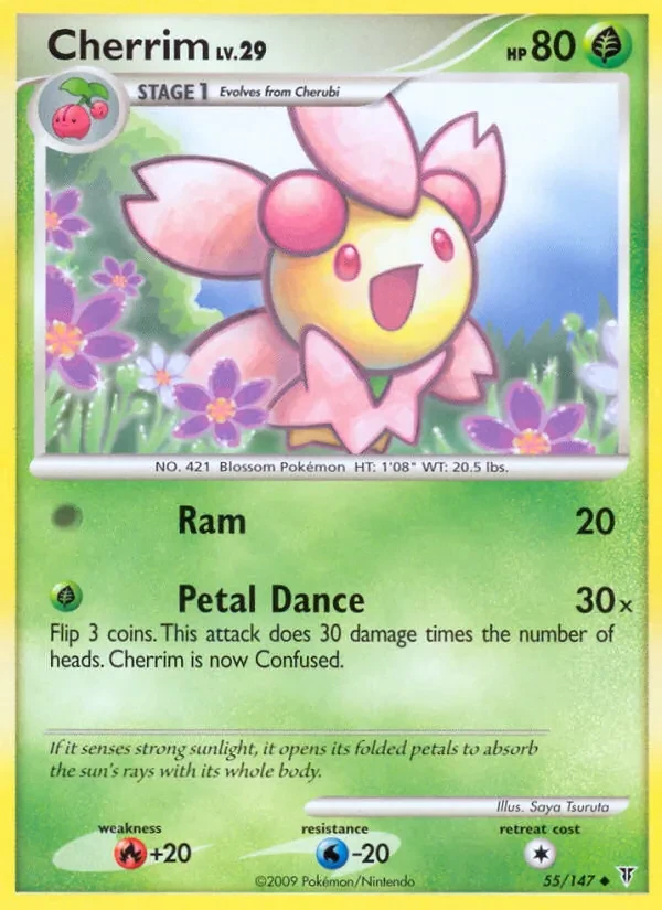 Cherrim 55/147 Supreme Victors Pokémon card