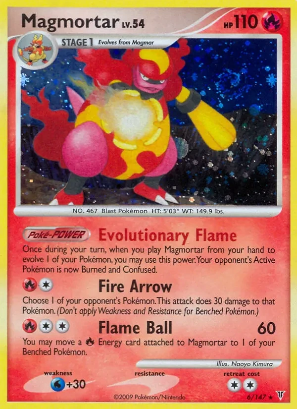 Magmortar 6/147 Supreme Victors Pokémon card