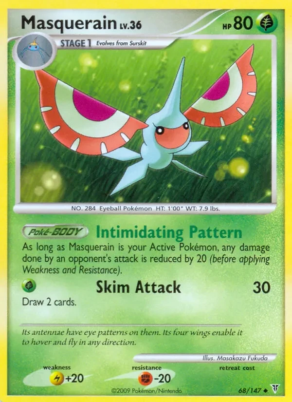 Masquerain 68/147 Supreme Victors Pokémon card
