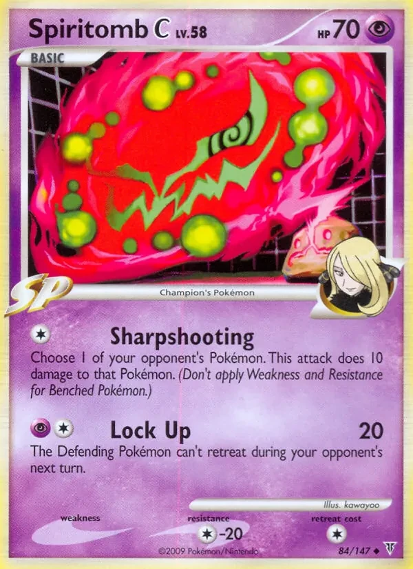Spiritomb C 84/147 Supreme Victors Pokémon card