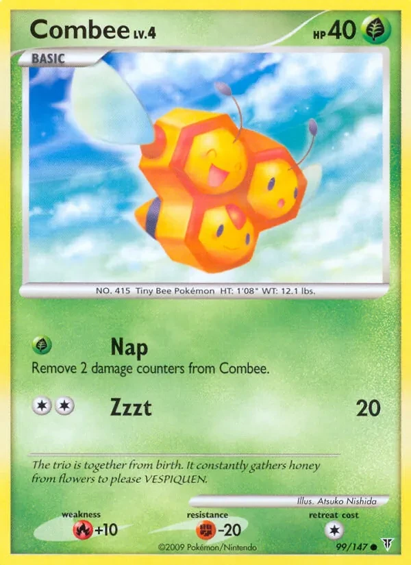 Combee 99/147 Supreme Victors Pokémon card