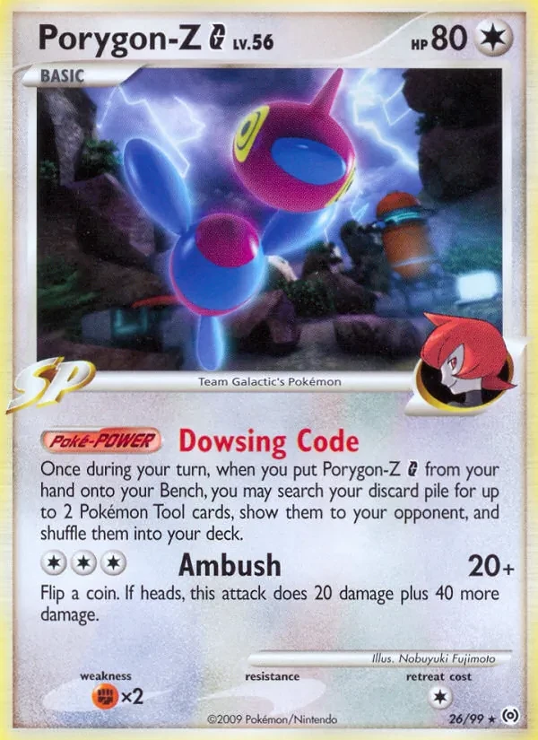 Porygon-Z G 26/99 Arceus Pokémon card
